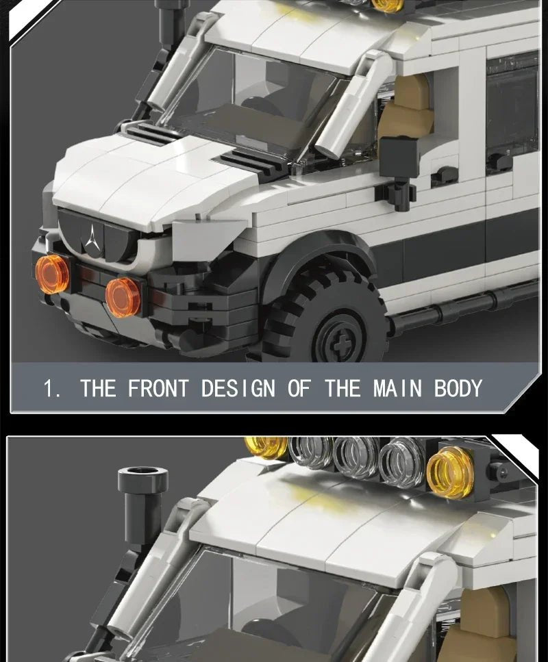 LEGO Mercedes Sprinter - CreatiBrick
