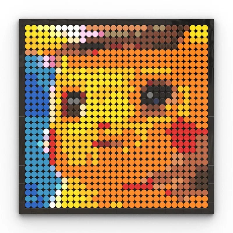 Pixel Art Pikachu - CreatiBrick