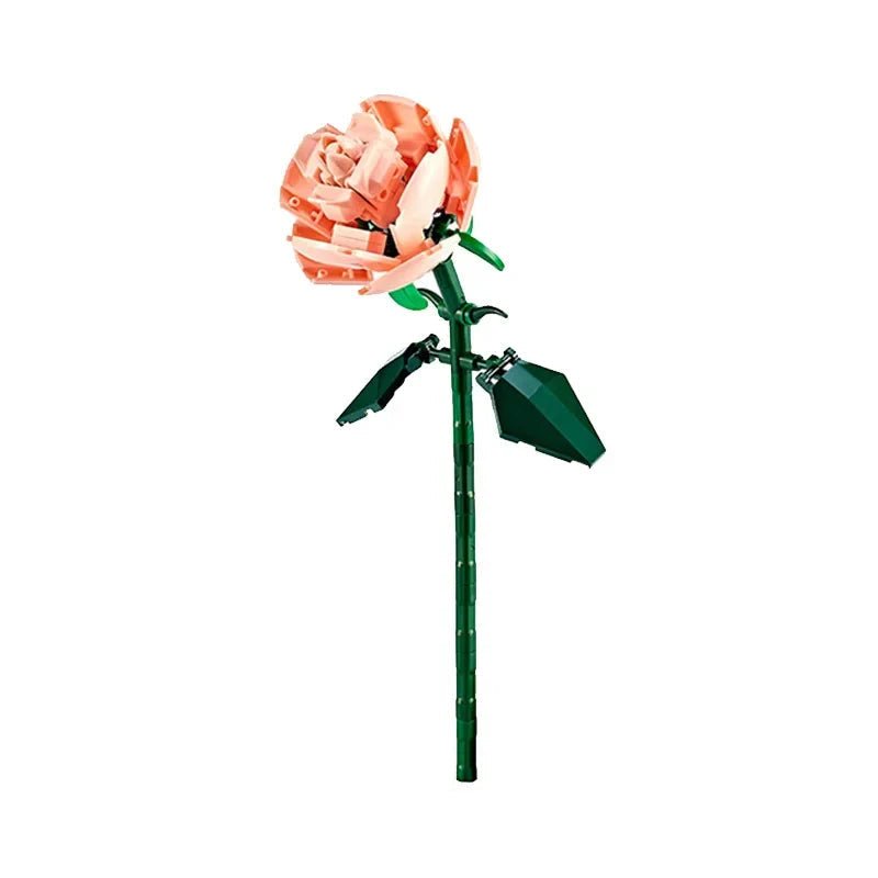LEGO Bouquet Roses Rose Pâle - CreatiBrick