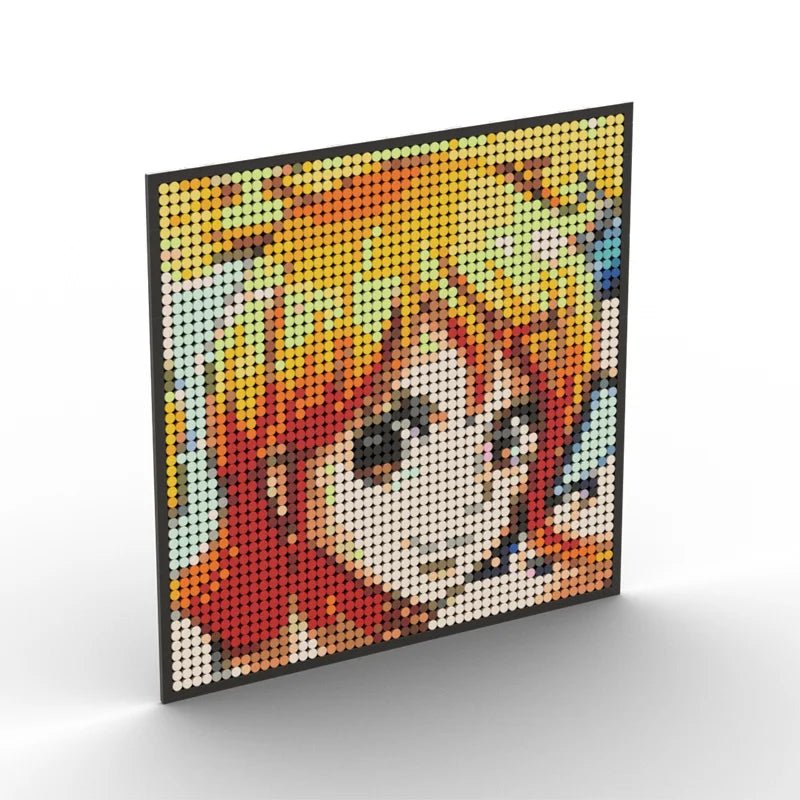 Pixel Art One Piece Nami - CreatiBrick