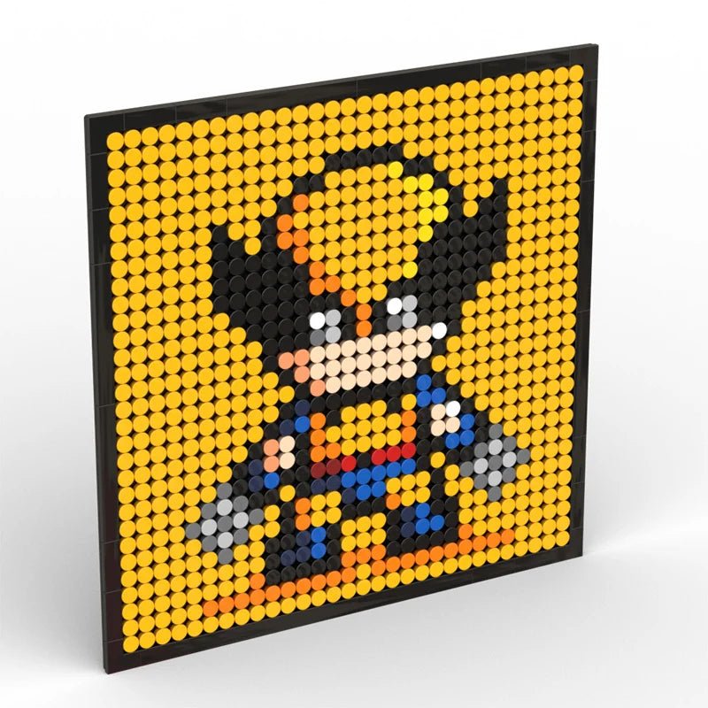 Pixel Art Wolverine - CreatiBrick