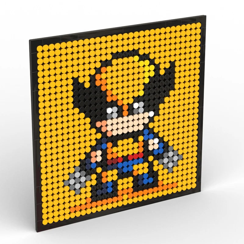 Pixel Art Wolverine