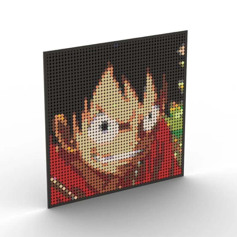 Pixel Art Manga One Piece - CreatiBrick