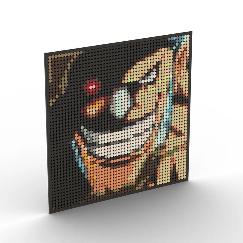 Pixel Art One Piece Franky - CreatiBrick