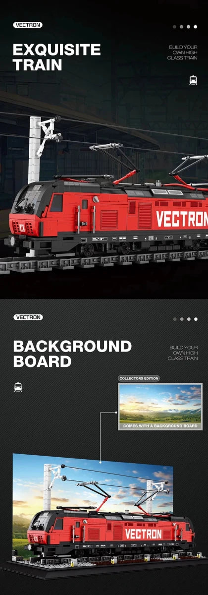 Maquette Train à Construire - CreatiBrick