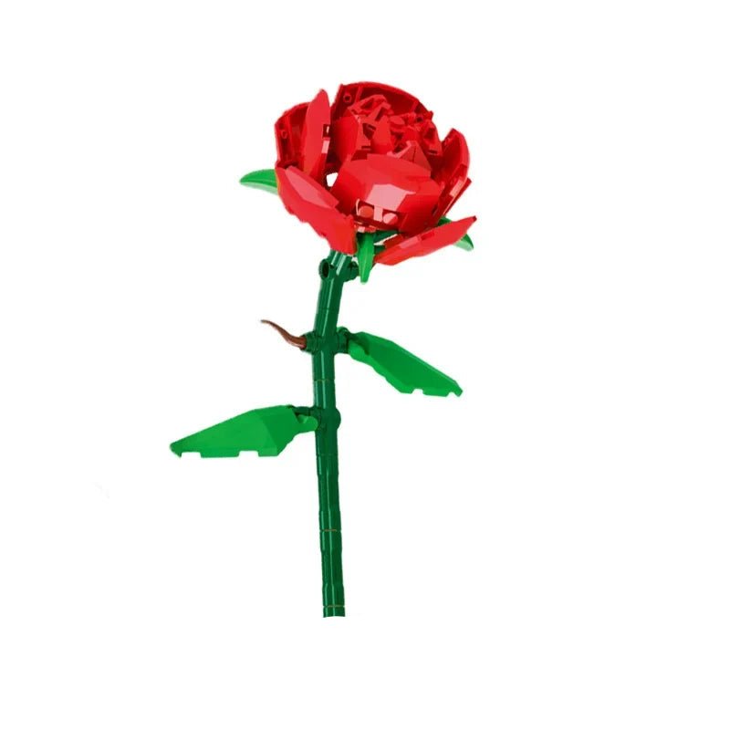 LEGO Bouquet Roses Rouges - CreatiBrick