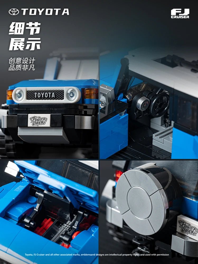 LEGO Toyota Land Cruiser - CreatiBrick