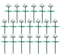LEGO Bouquet Roses Blanches - CreatiBrick