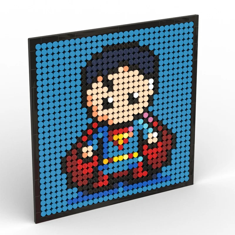 Pixel Art Superman