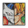 Pixel Art Dragon Ball Freezer et Goku