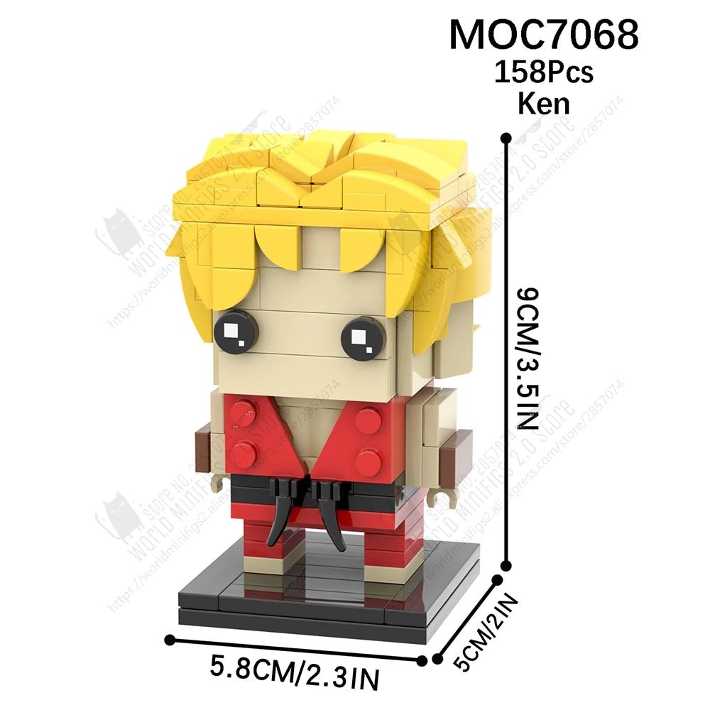 Figurines Brickheadz Street Fighter - CreatiBrick