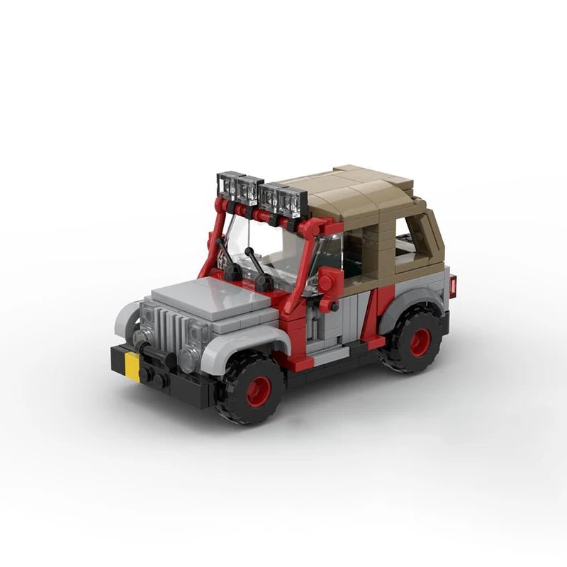 LEGO Jurassic Park Jeep Wrangler - CreatiBrick
