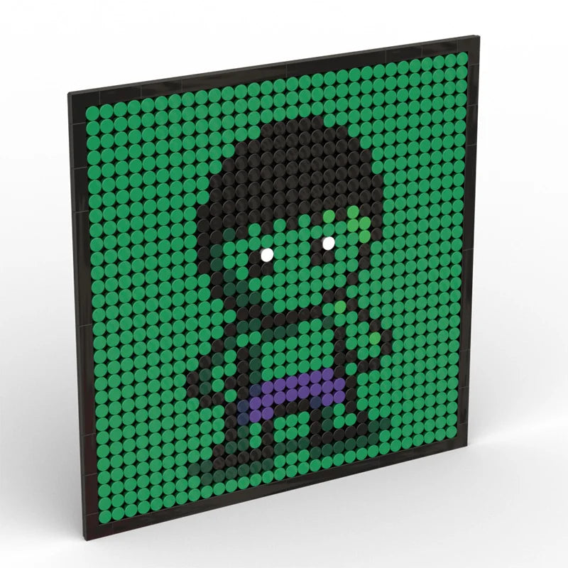 Pixel Art Hulk