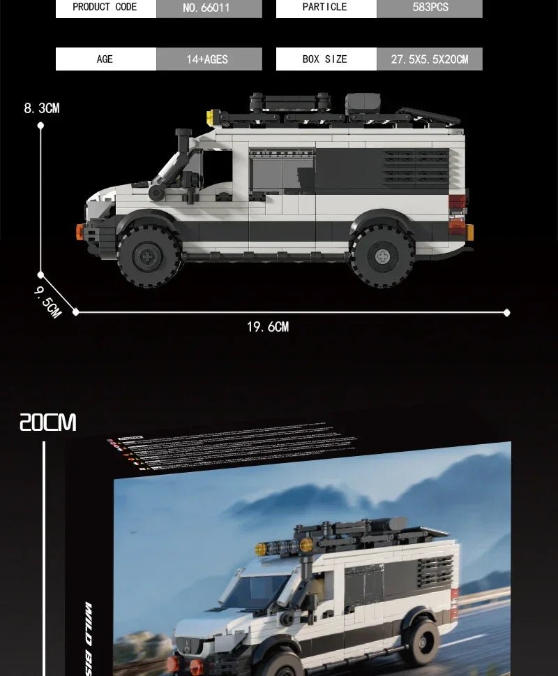 LEGO Mercedes Sprinter - CreatiBrick