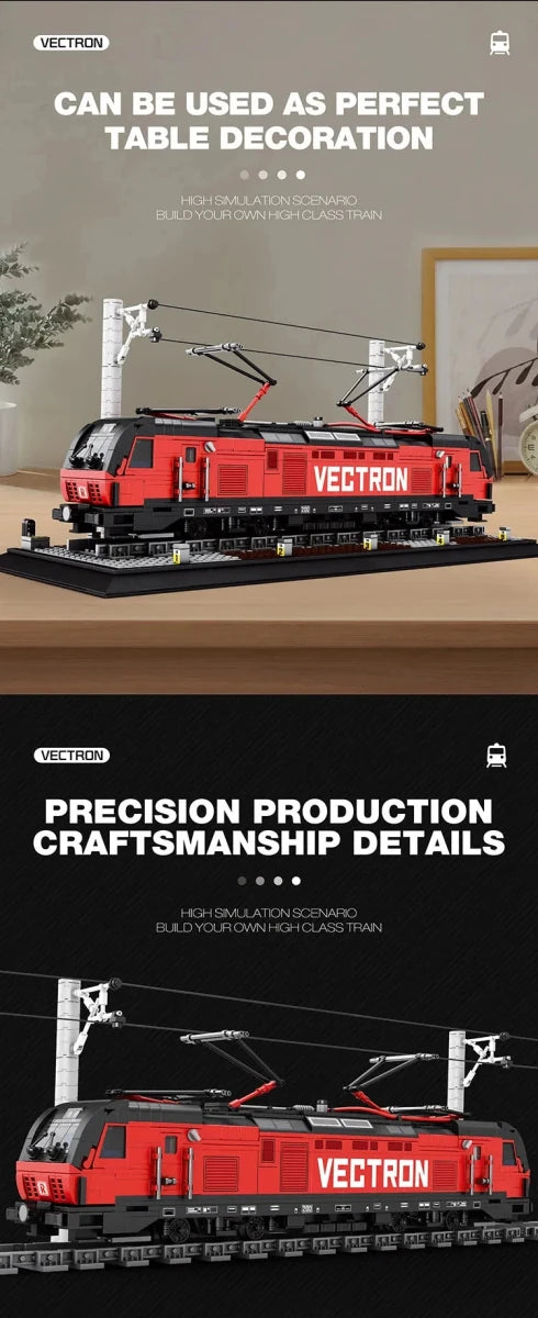 Maquette Train à Construire - CreatiBrick