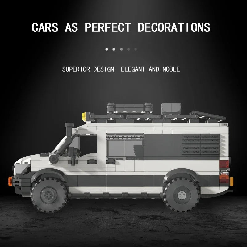 LEGO Mercedes Sprinter - CreatiBrick