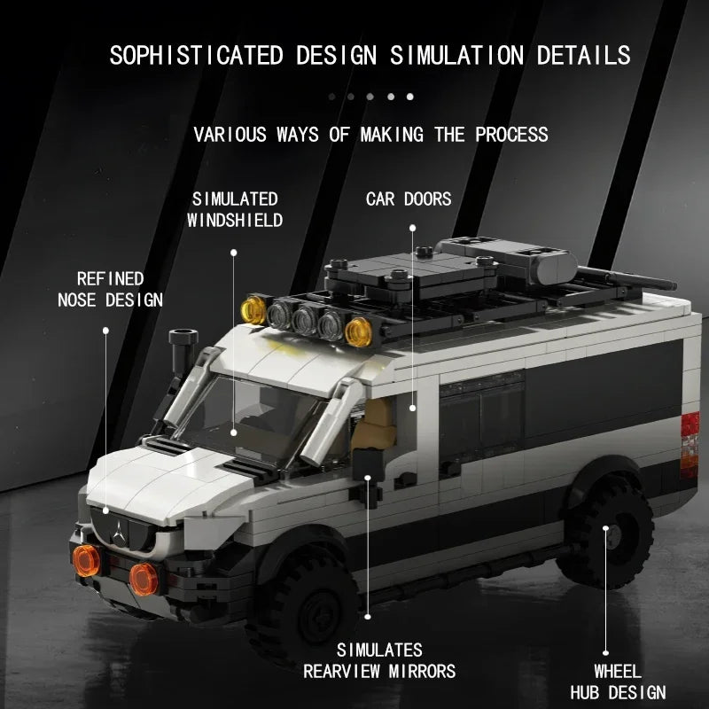 LEGO Mercedes Sprinter - CreatiBrick
