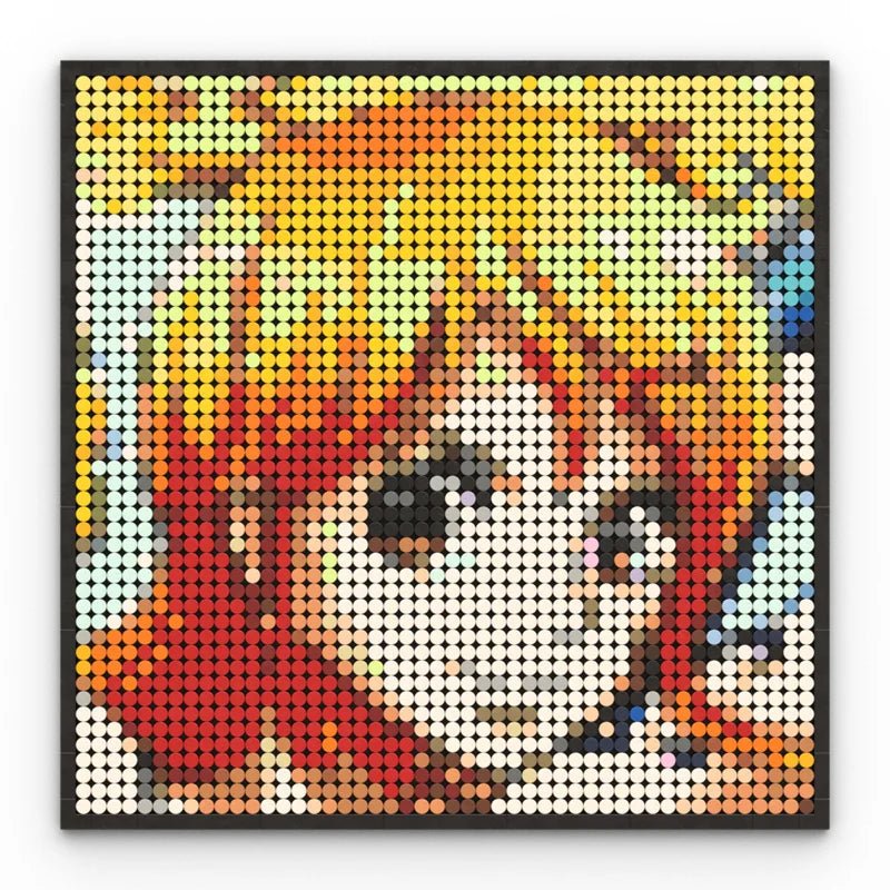 Pixel Art One Piece Nami - CreatiBrick