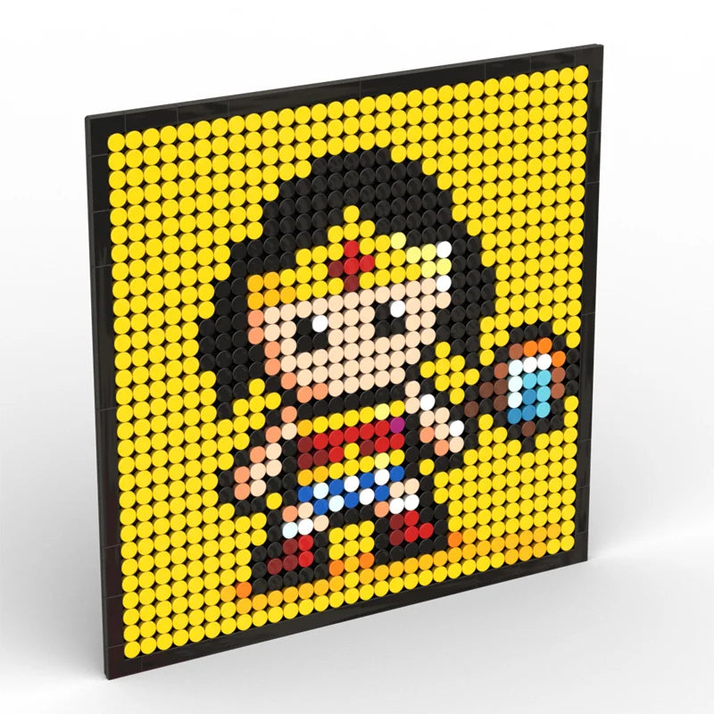 Pixel Art Wonder Woman