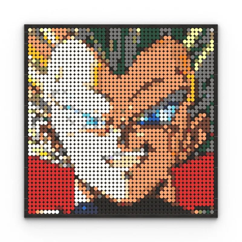 Pixel Art Dragon Ball Vegeta - CreatiBrick