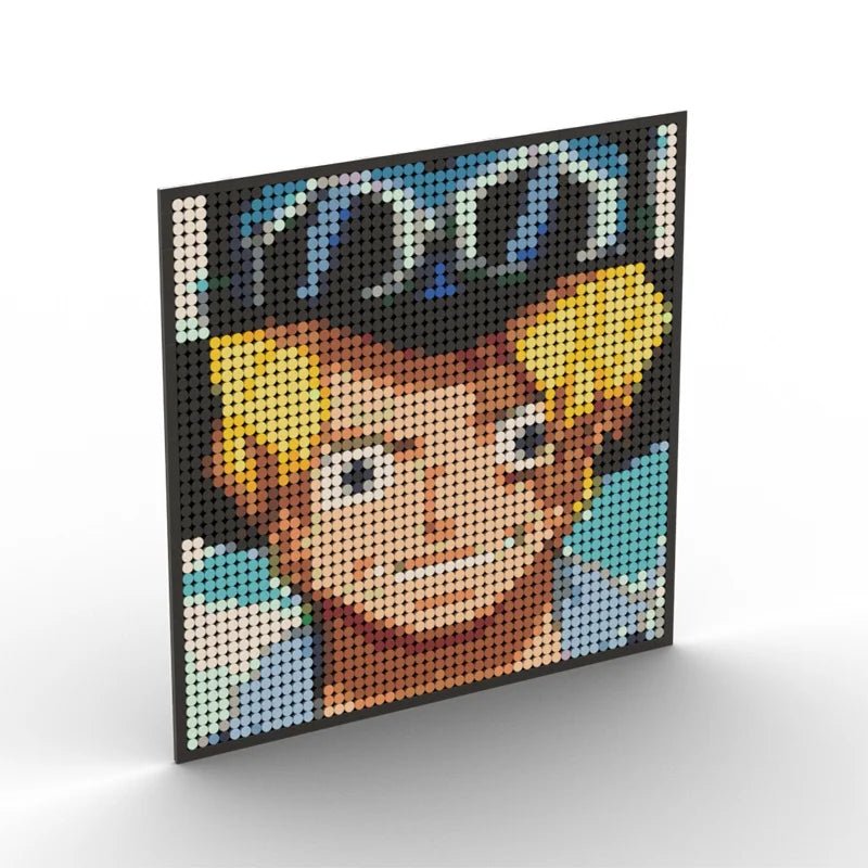 Pixel Art One Piece Sabo - CreatiBrick