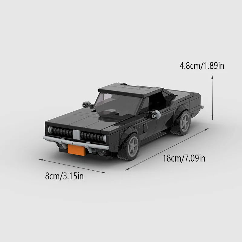 Dodge Charger 1969 LEGO - CreatiBrick