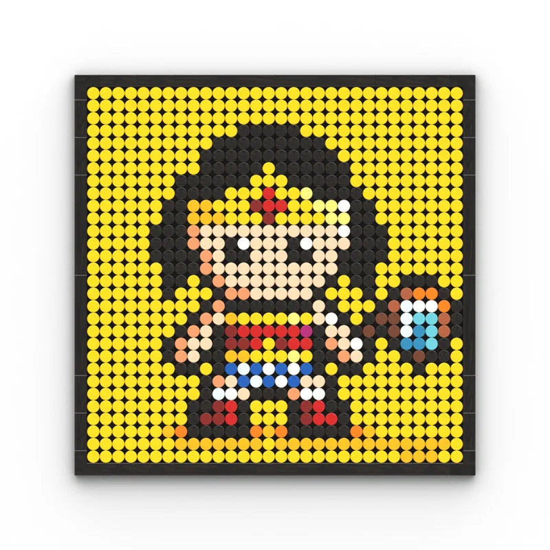 Pixel Art Wonder Woman