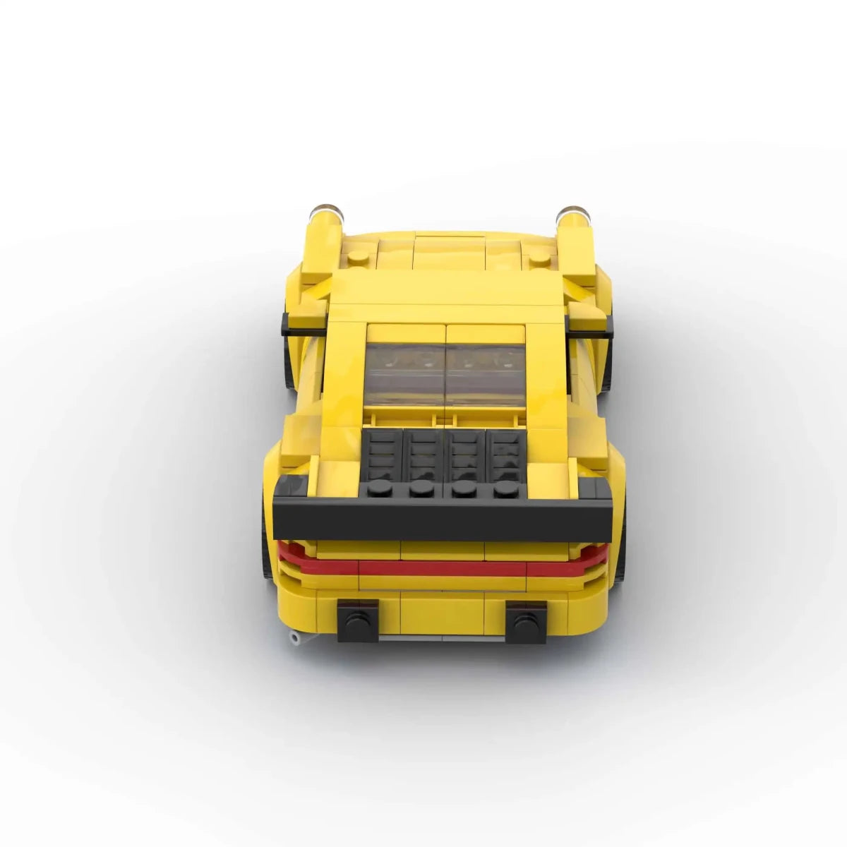 LEGO Porsche 911 Jaune - CreatiBrick