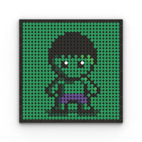 Pixel Art Hulk - CreatiBrick