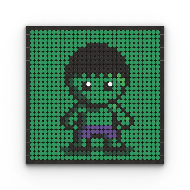 Pixel Art Hulk