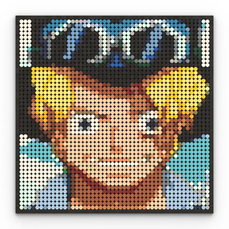 Pixel Art One Piece Sabo - CreatiBrick