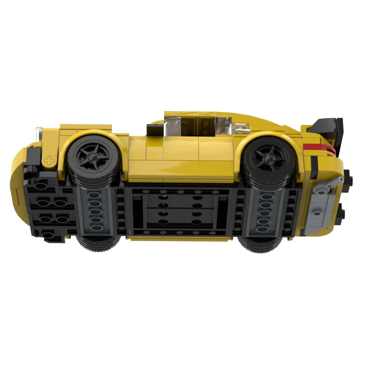 LEGO Porsche 911 Jaune - CreatiBrick