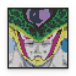 Pixel Art Dragon Ball Cell - CreatiBrick