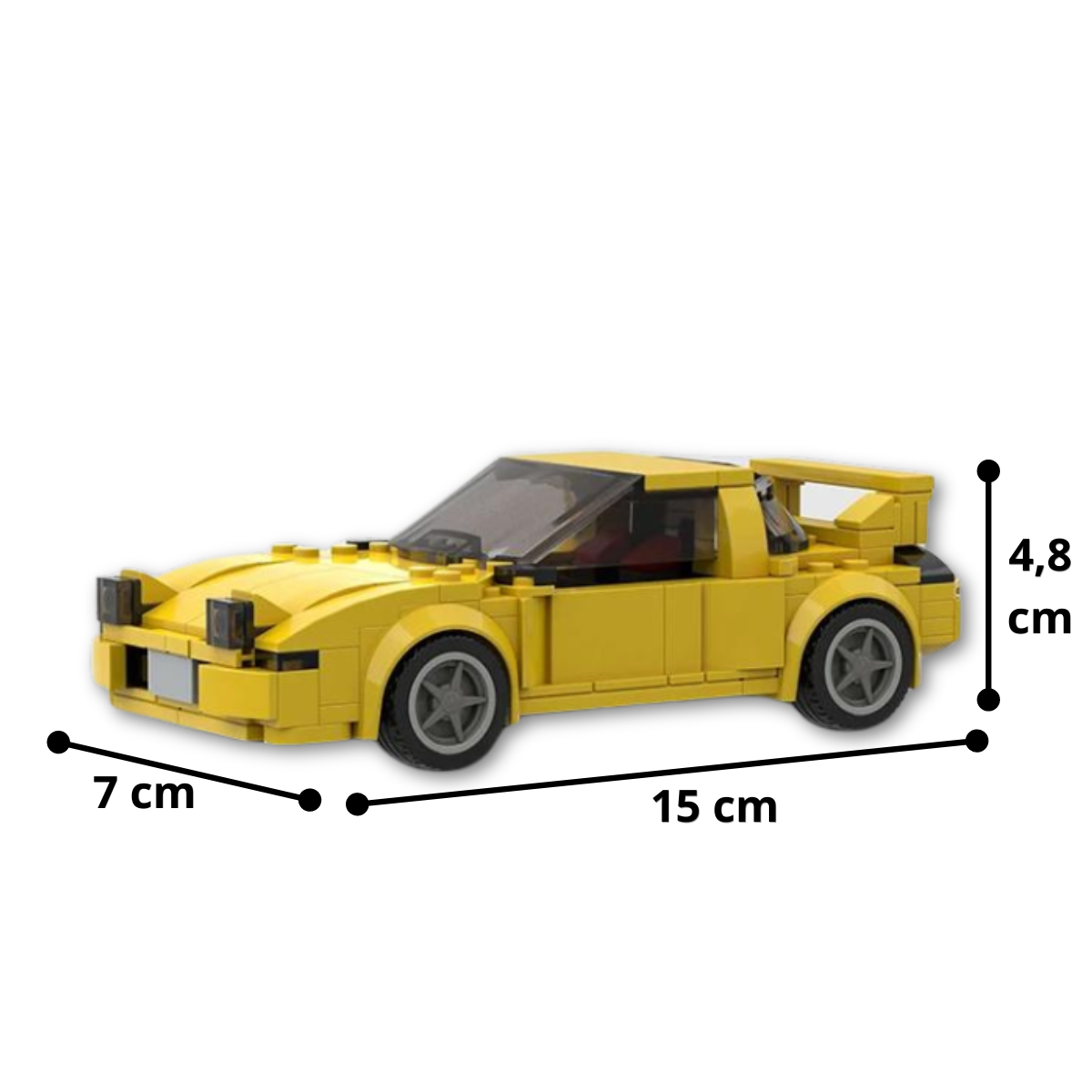 LEGO Mazda RX7 | CREATIBRICK – CreatiBrick