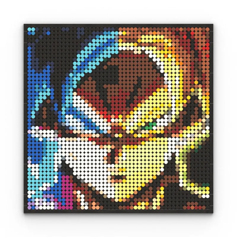 Dragon Ball Z Pixel Art Templates Pixel Art Of Goku Free Transparent