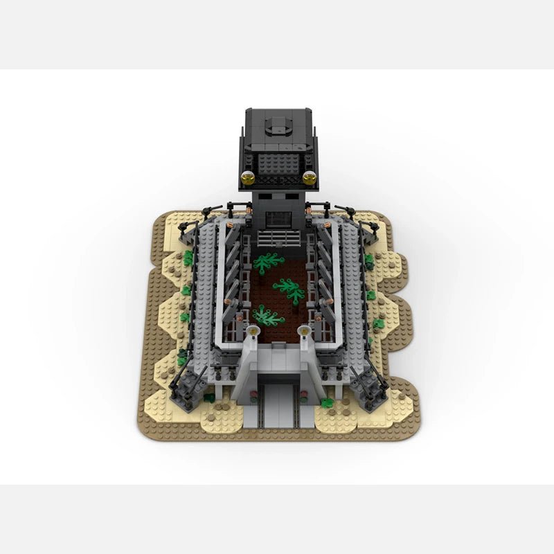 LEGO Jurassic Park Enclos des Raptors Moc - CreatiBrick
