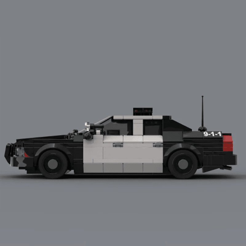 LEGO Police Crown Victoria Moc - CreatiBrick