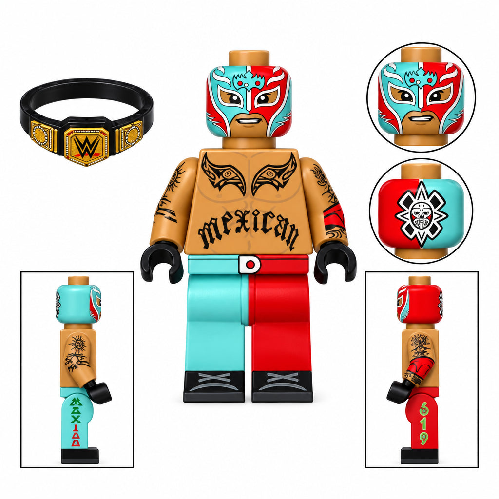 LEGO WWE Rey Mysterio