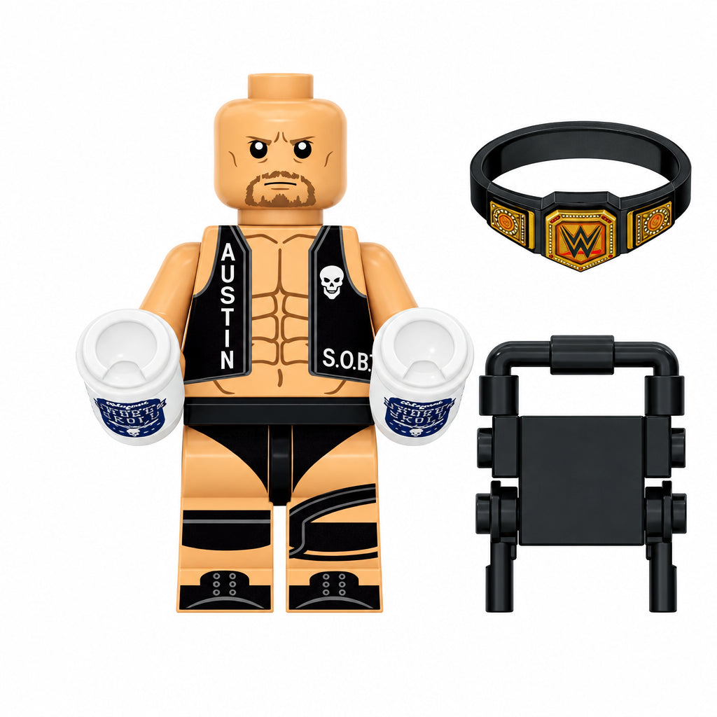 LEGO WWE Stone Cold Steve Austin