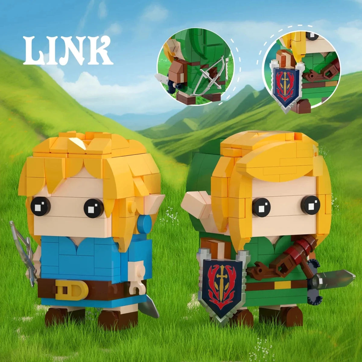 Brickheadz Zelda - CreatiBrick
