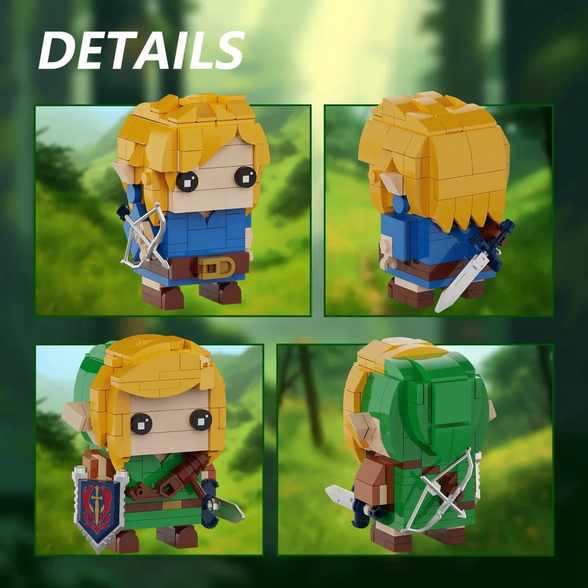 Brickheadz Zelda - CreatiBrick