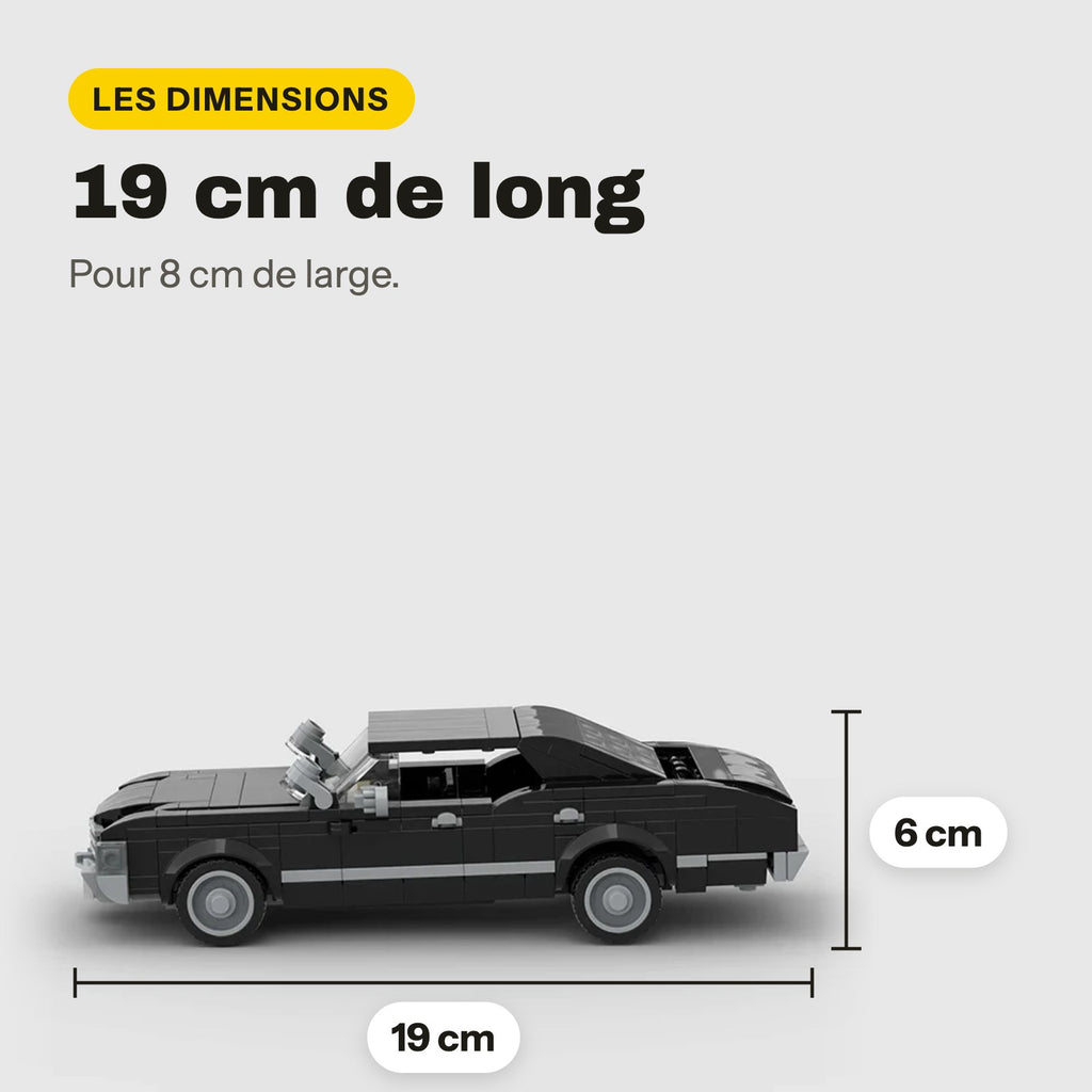 Chevrolet Impala 1967 LEGO, 19 cm de long