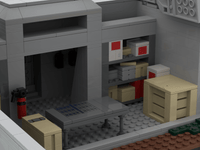 Diorama Jurassic Park LEGO Bunker - CreatiBrick