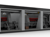 Diorama Compatible LEGO Jurassic Park Centrale - CreatiBrick