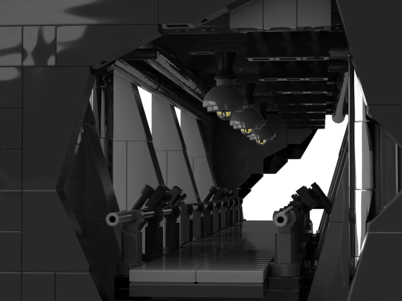 Diorama Compatible LEGO Jurassic Park Centrale - CreatiBrick
