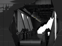 Diorama Compatible LEGO Jurassic Park Centrale - CreatiBrick