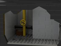 Diorama Compatible LEGO Jurassic Park Centrale - CreatiBrick