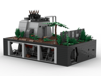 Diorama Compatible LEGO Jurassic Park Centrale - CreatiBrick