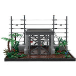 LEGO Jurassic Park Diorama Portail