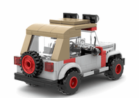 Jurassic Park LEGO Diorama Helipad - CreatiBrick